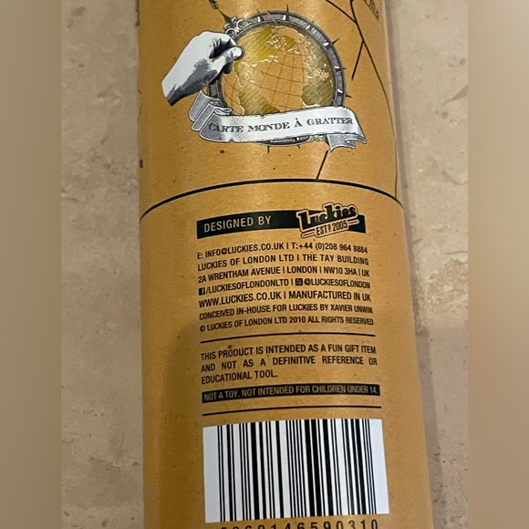 Scratch Map - Picture 2 of 5